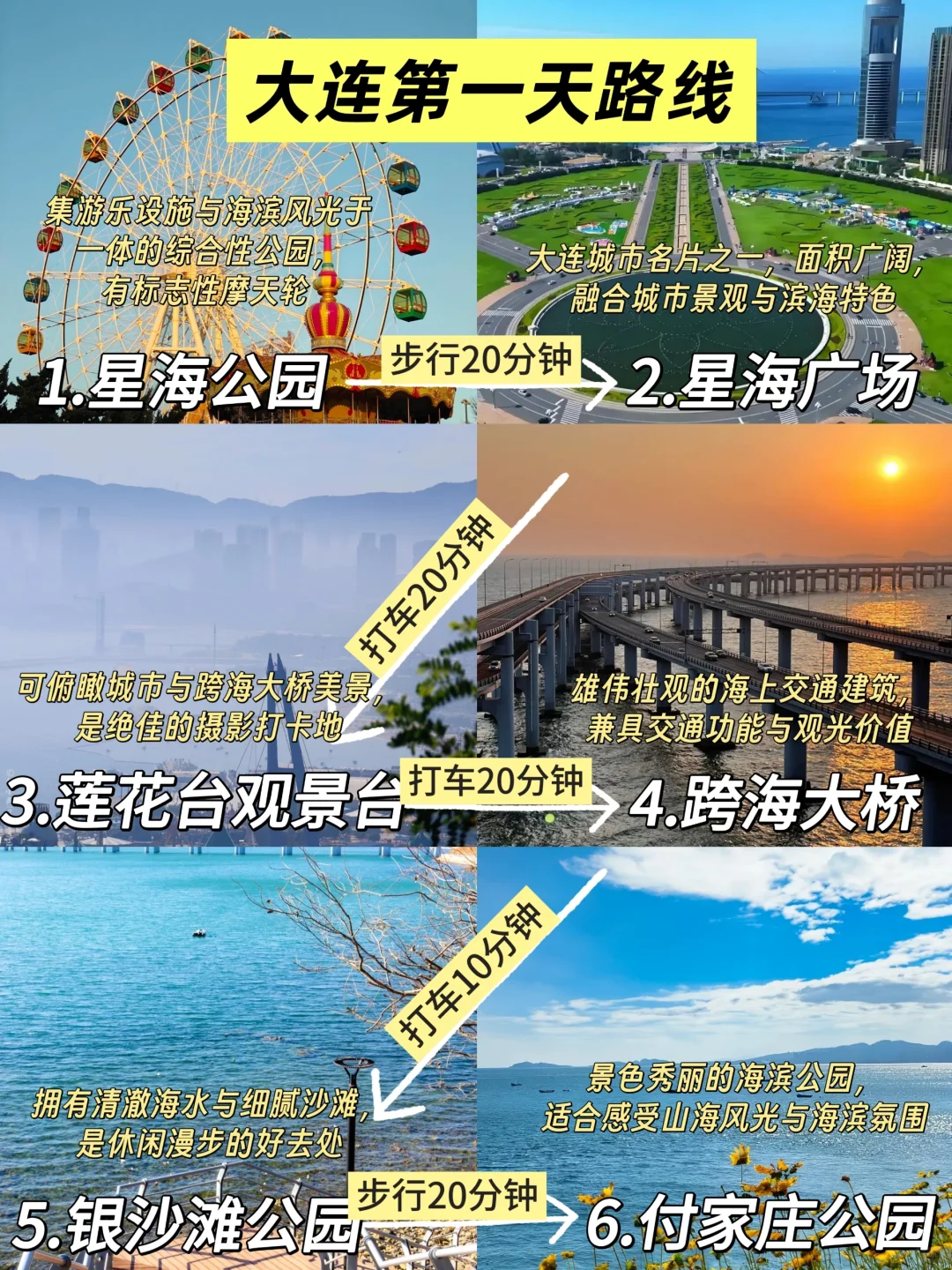 大连两日游海边City Walk | 感受浪漫海滨风