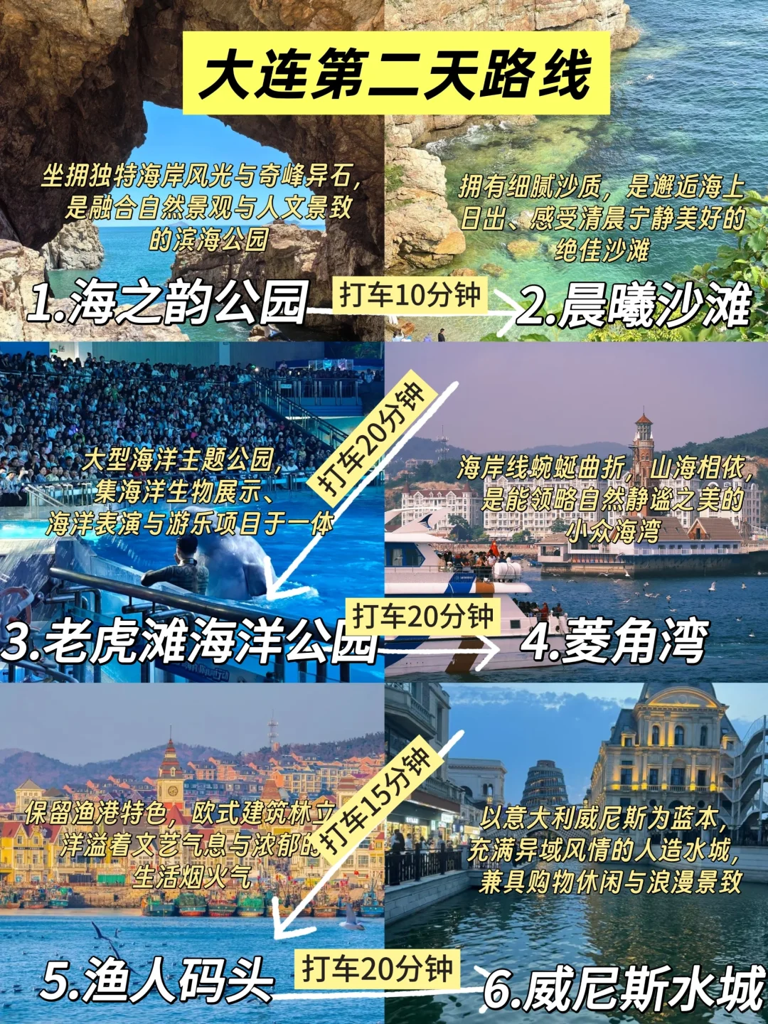 大连两日游海边City Walk | 感受浪漫海滨风