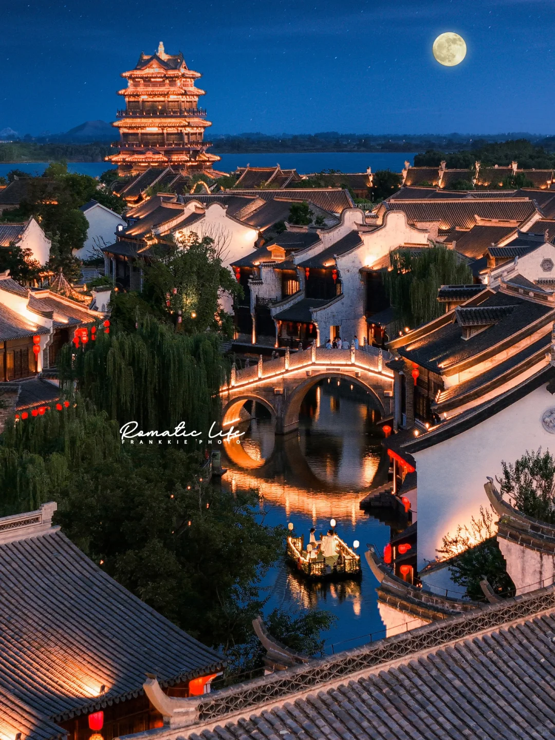 江苏人嘴太严🤣被严重低估的水上古城❗️