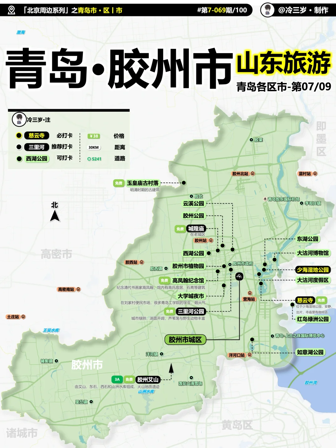 青岛10个区旅游攻略，哪个地方值得去玩？