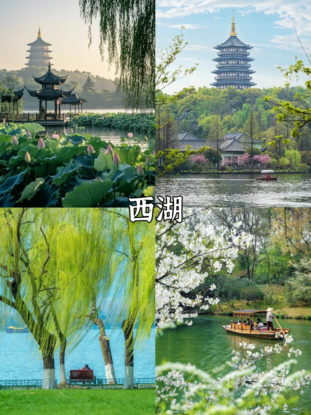 第一次去杭州✅看这篇就够啦‼️景点超全攻略