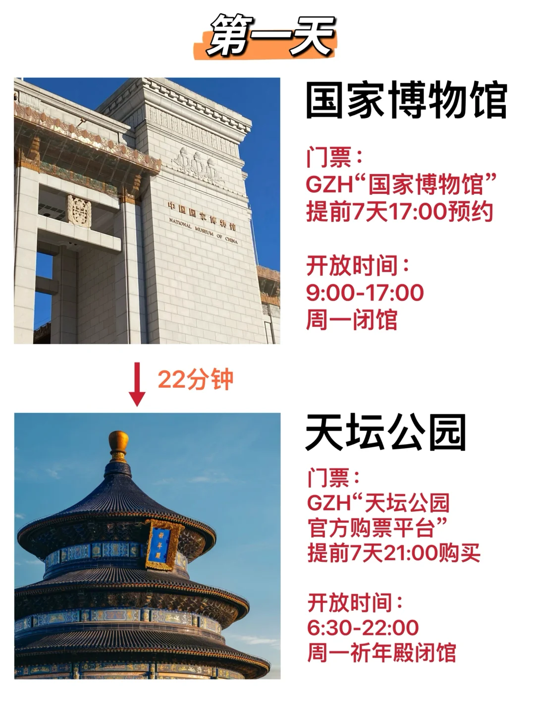 颐和园国博天坛全打卡💥玩透北京TOP6景点！