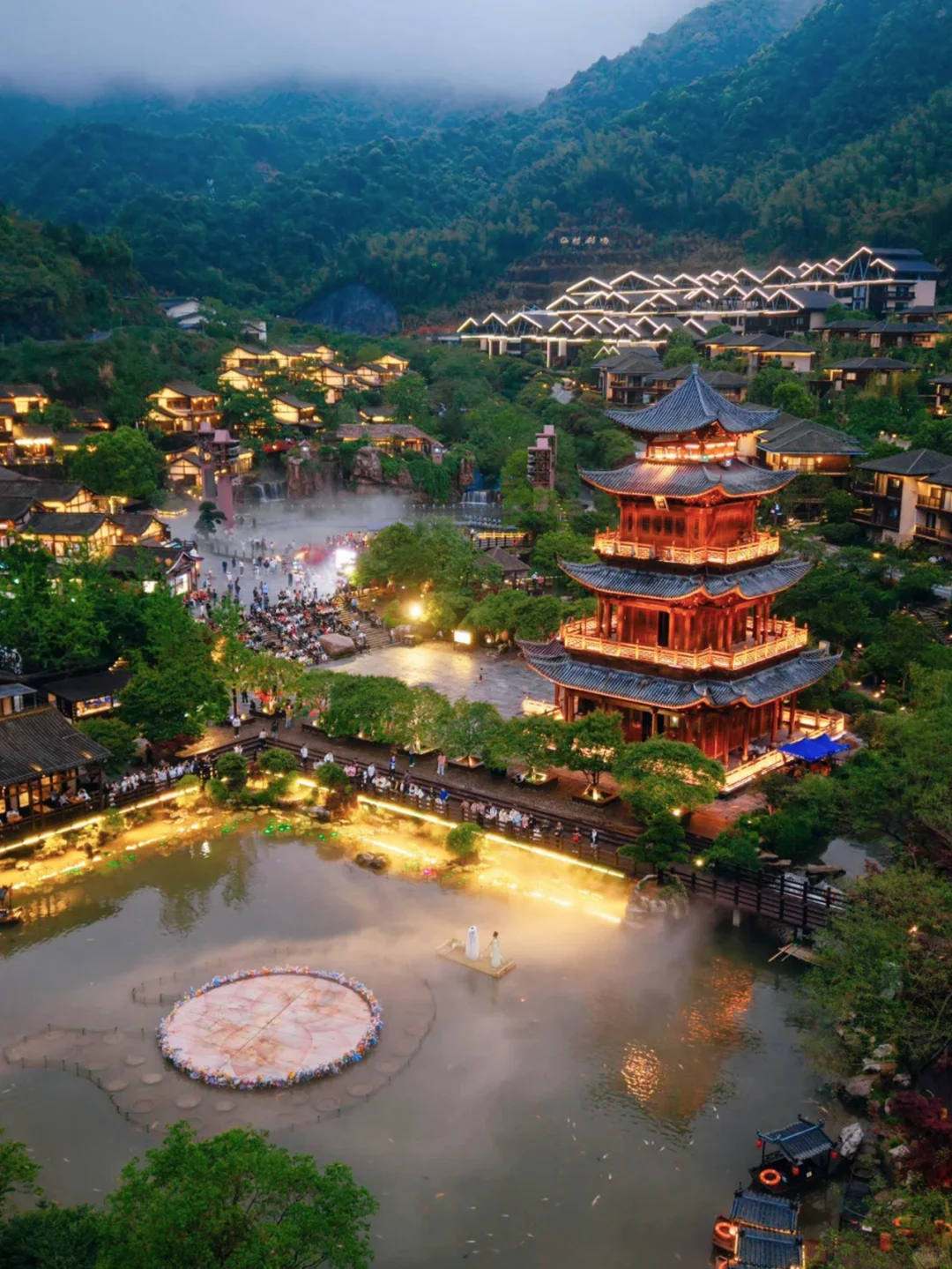 人间仙境葛仙村，体验手可摘星辰✨