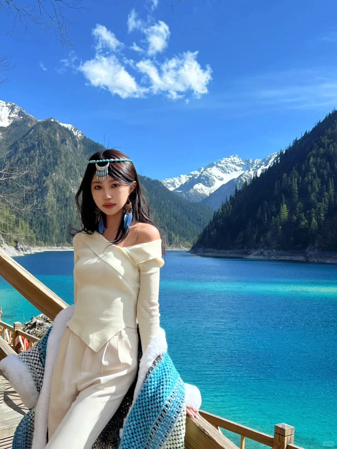 九寨沟避雷浅色衣服！！听劝（血泪穿搭指南