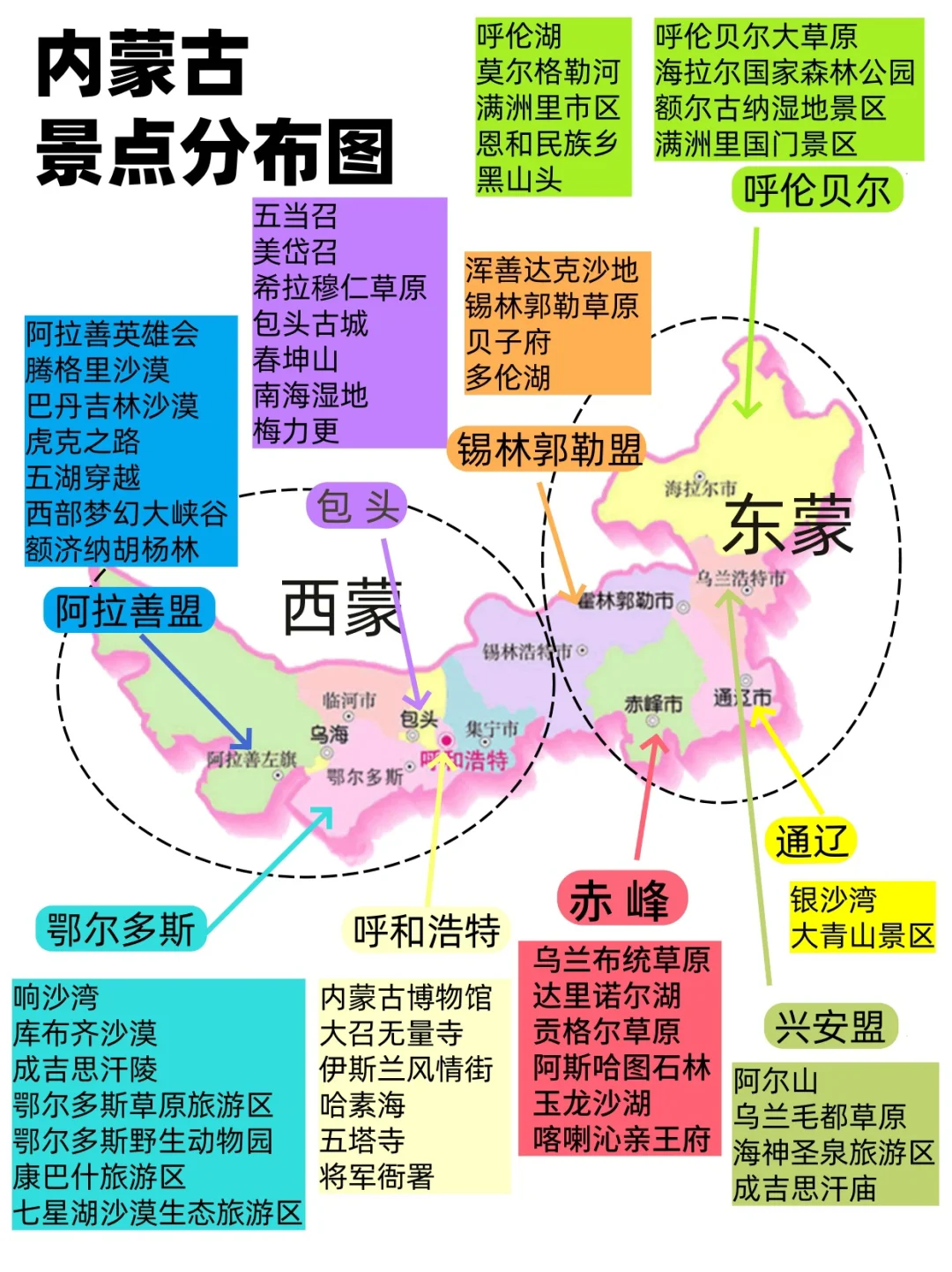 5-8月去内蒙古旅游的姐妹👭查收保姆级攻略！