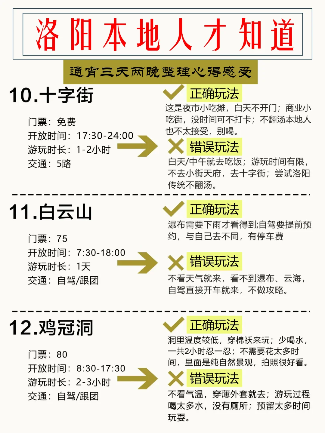 5-6月去洛阳旅行🚅最佳攻略来了！