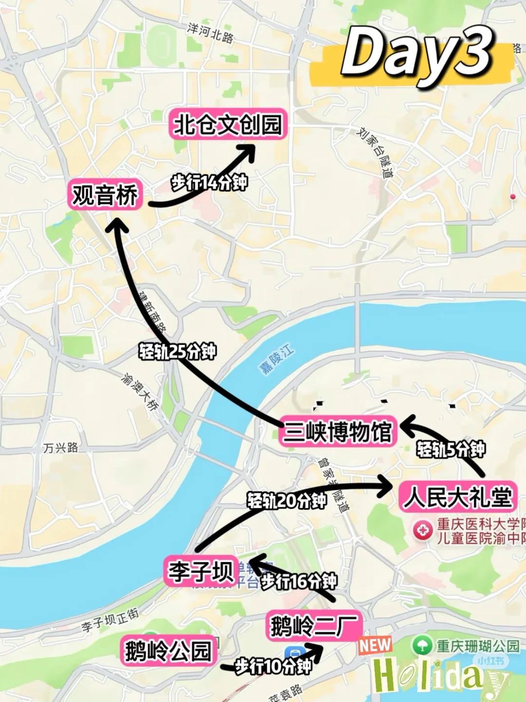 重庆五日 旅游攻略