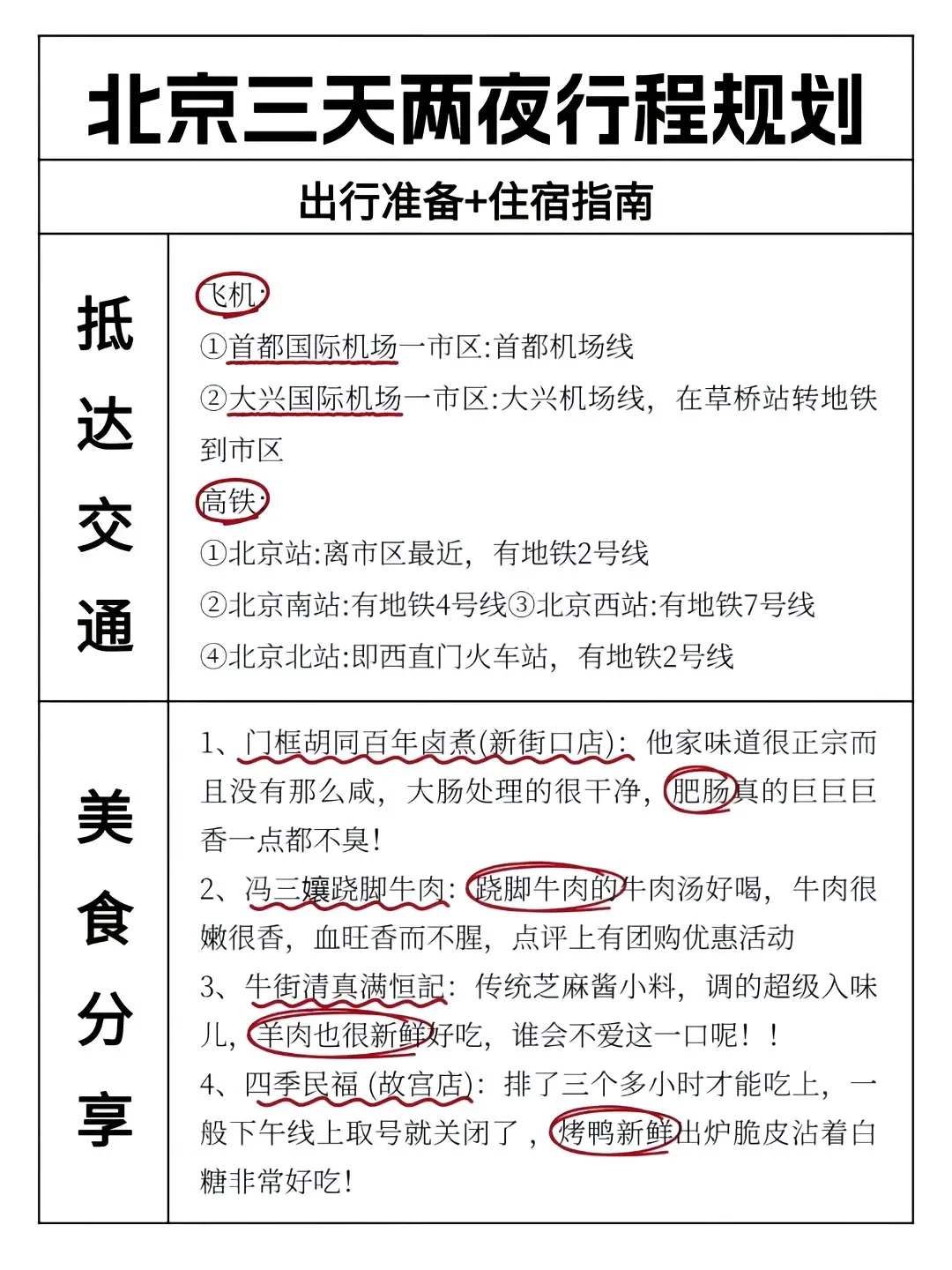 懒人必看✨舒适版北京3日游攻略