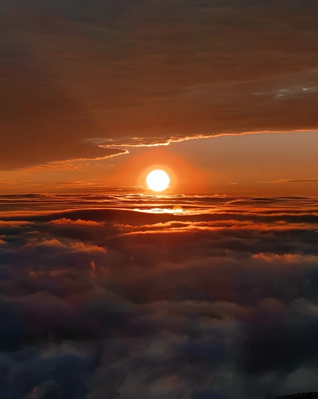 一句向云端 我来了武功山