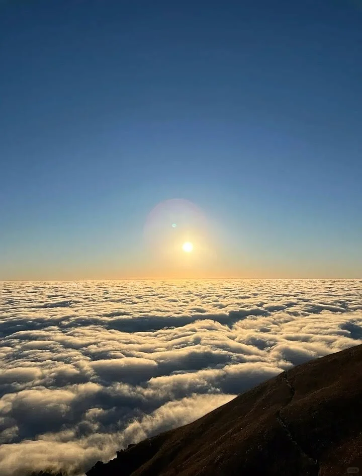 一句向云端 我来了武功山