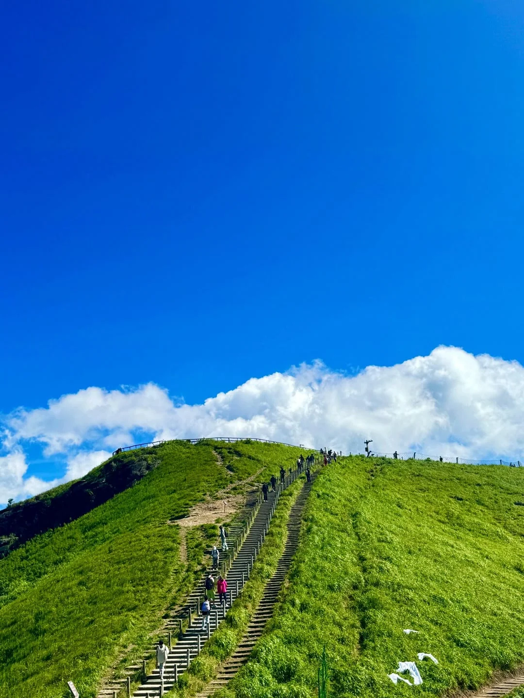 一句向云端 我来了武功山