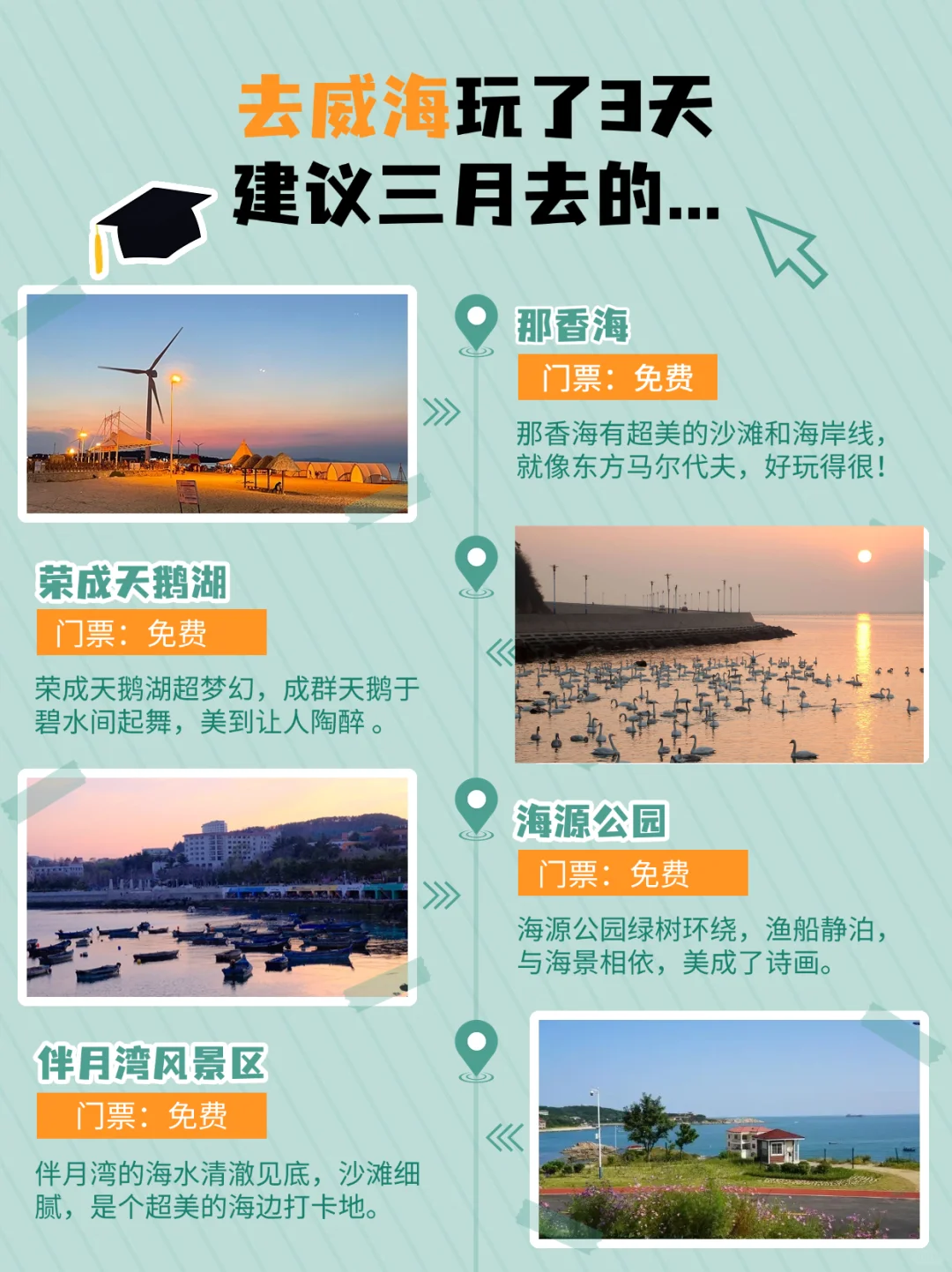 🙋🏻‍♀去威海三次以上的人，才知道的玩法！