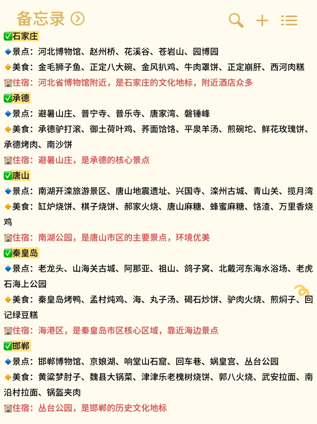 终于有人把河北旅游说明白了😭含住宿攻略