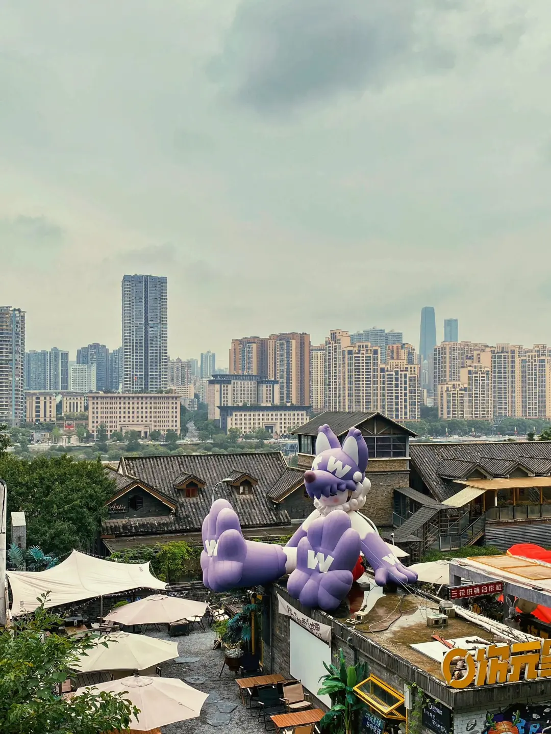 山城的浪漫永不停歇🌹