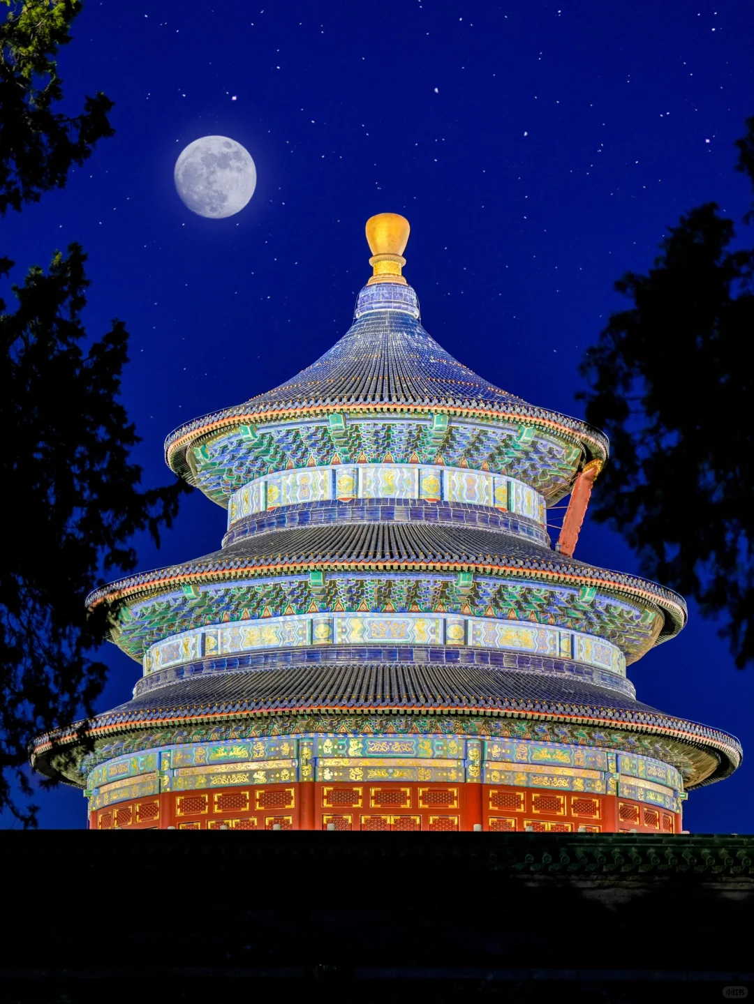 离开北京前，一定一定要看一次天坛夜景！！