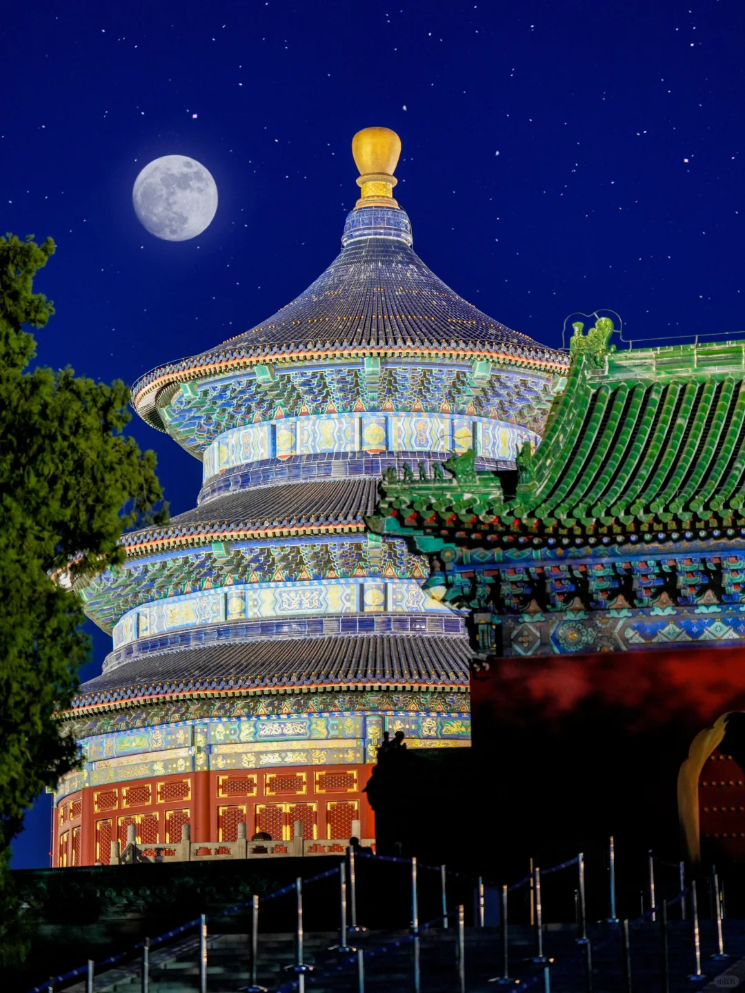 离开北京前，一定一定要看一次天坛夜景！！