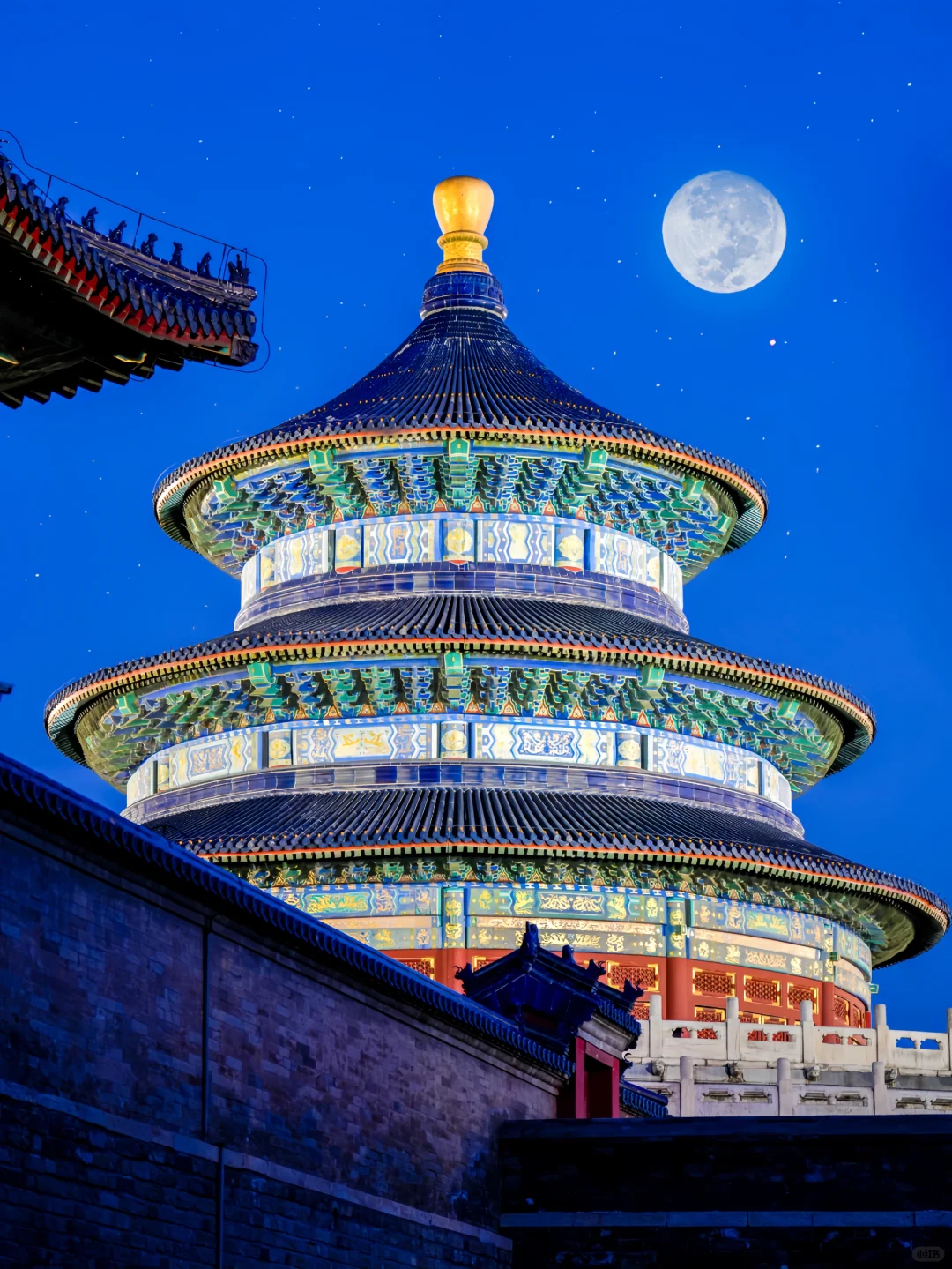 离开北京前，一定一定要看一次天坛夜景！！