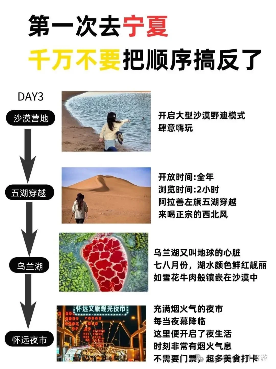 宁夏游玩攻略，第一次来宁夏旅游的听劝！！