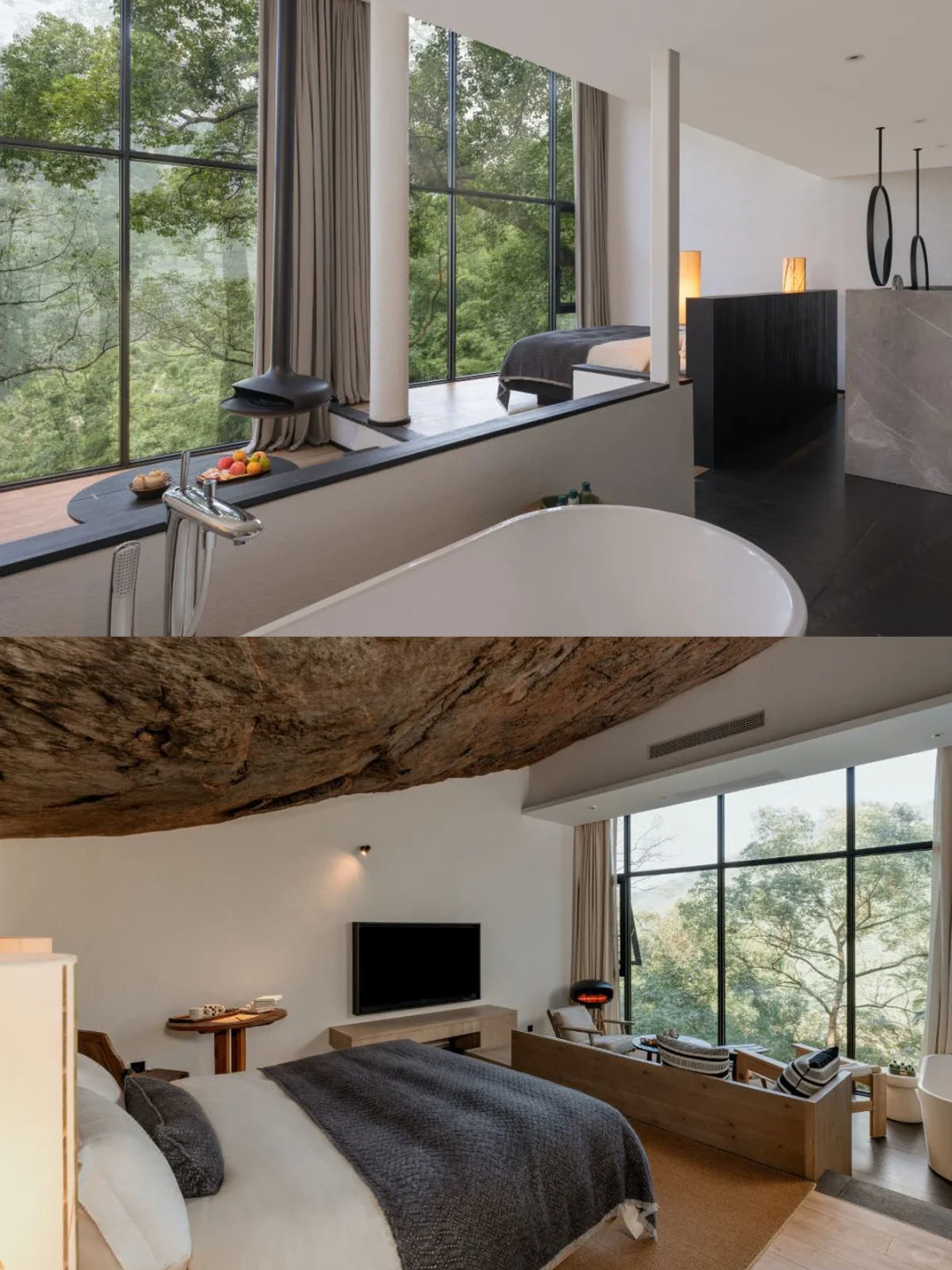 在贵州！老公选的悬崖瀑布酒店，后劲太大了！