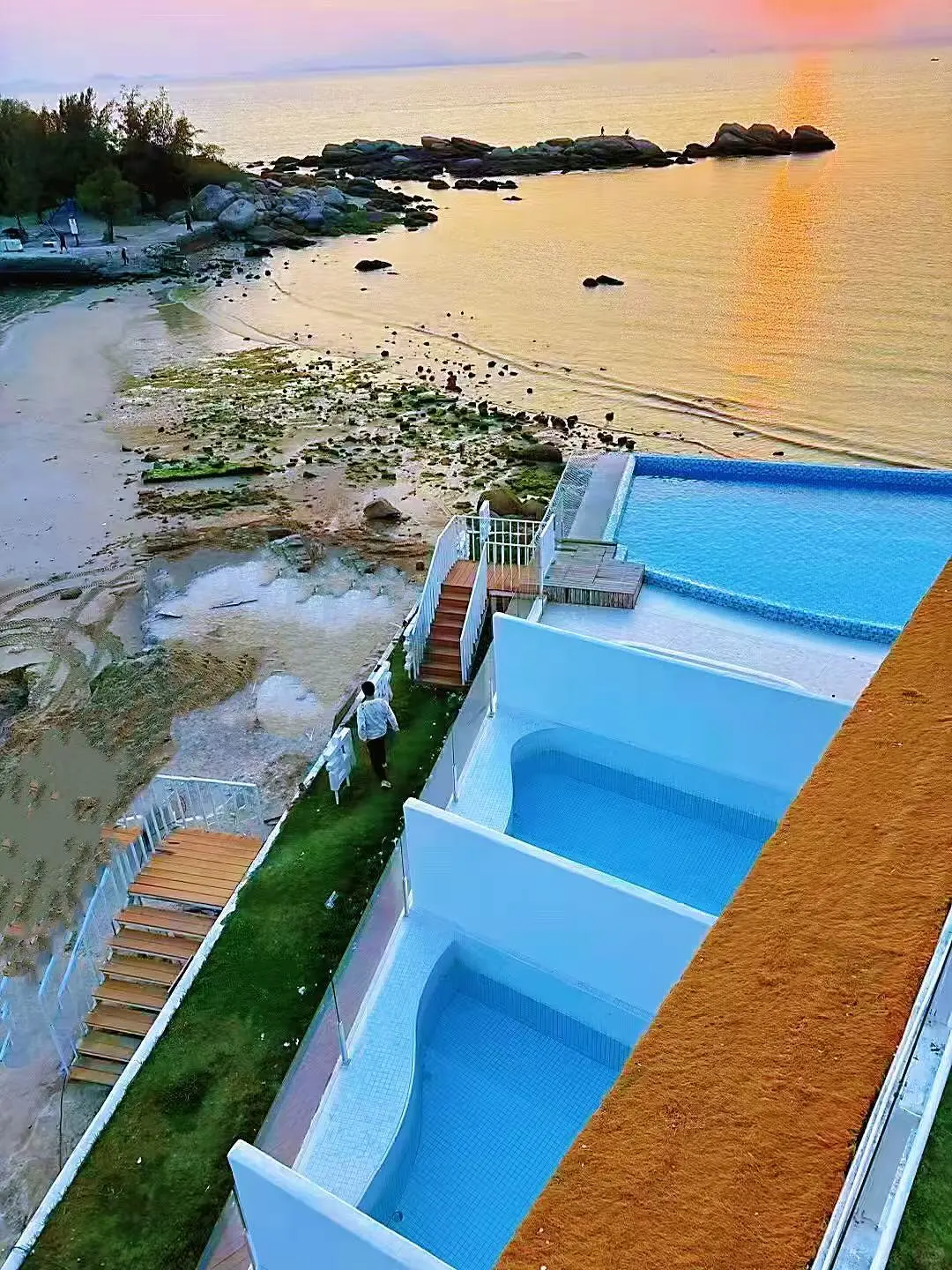 六一来惠州住海边小院😭出门就是沙滩值哭