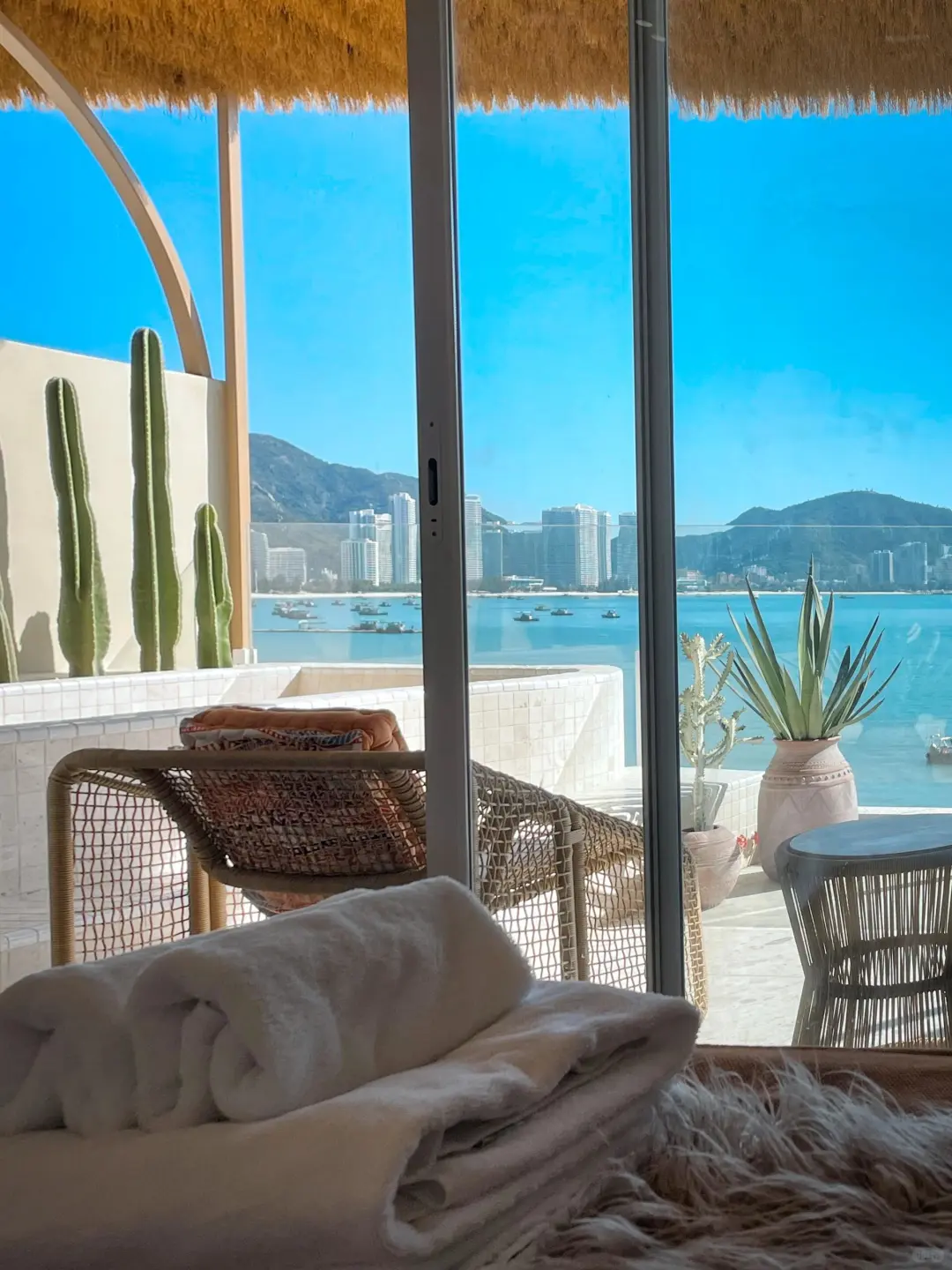 六一来惠州住海边小院😭出门就是沙滩值哭