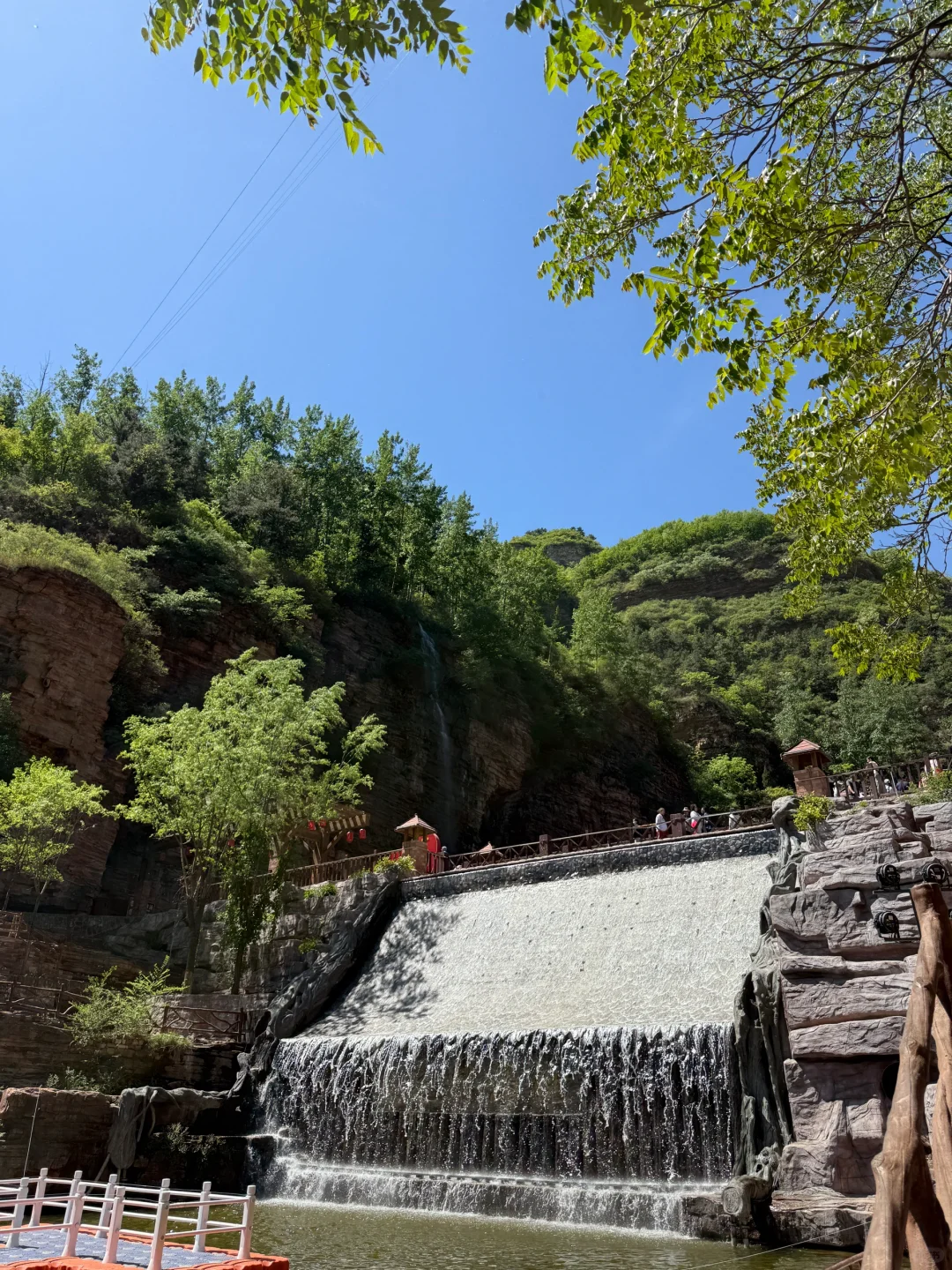 五一东太行京娘湖七步沟特种兵两日游打卡