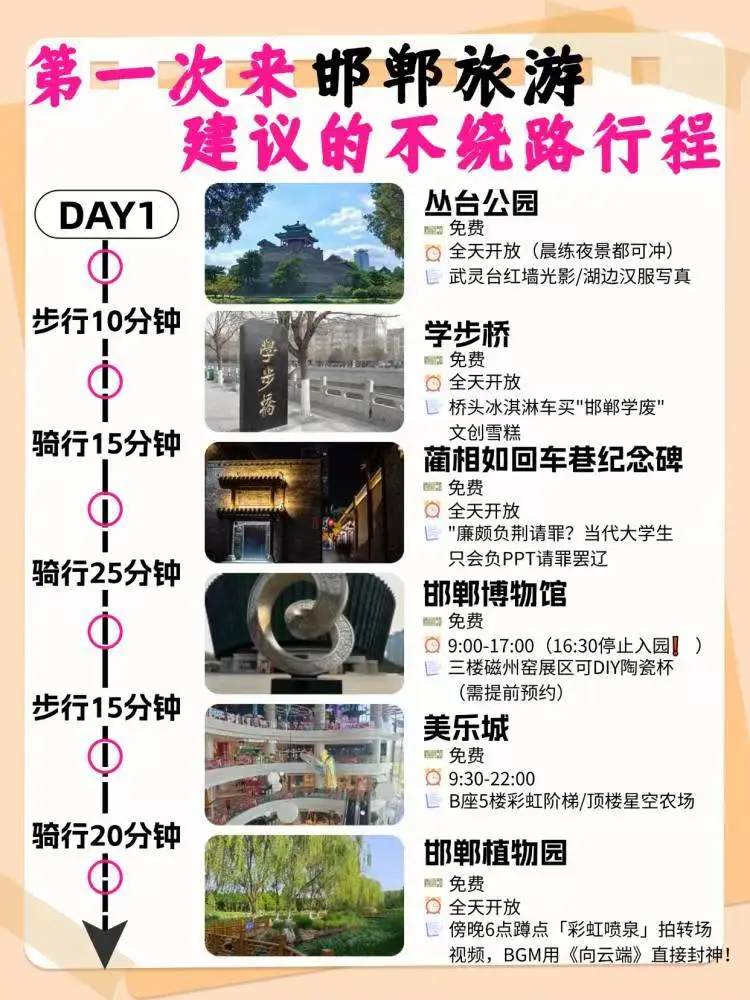 来邯郸旅游❓一篇攻略告诉你怎么玩✅