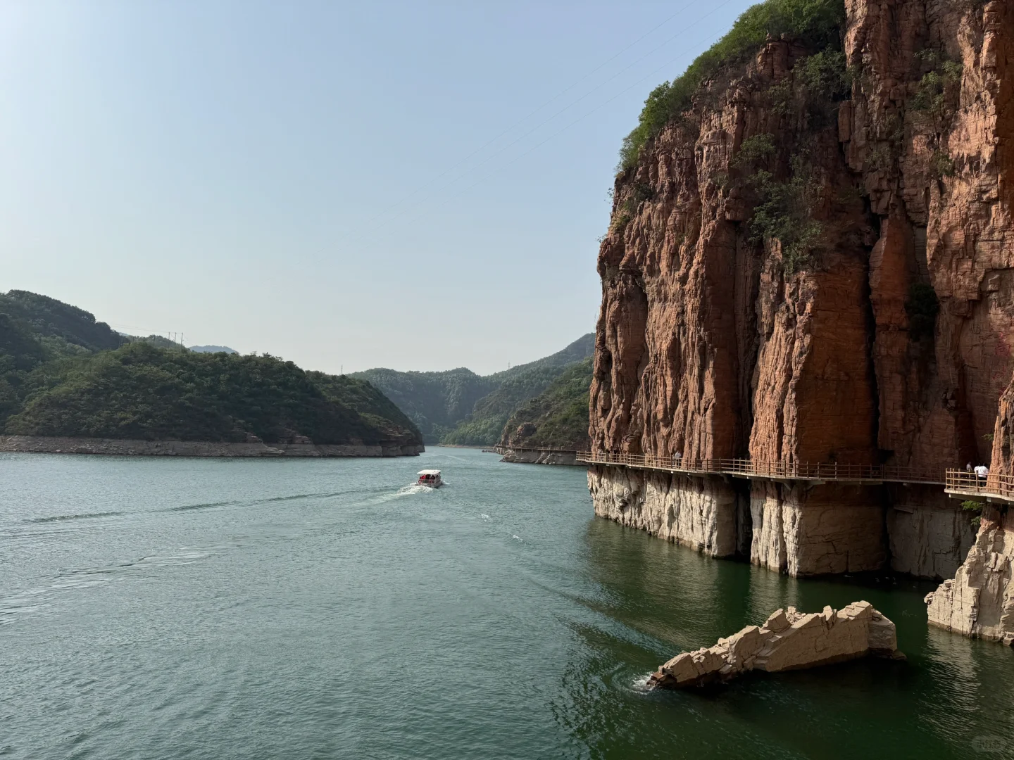 五一东太行京娘湖七步沟特种兵两日游打卡