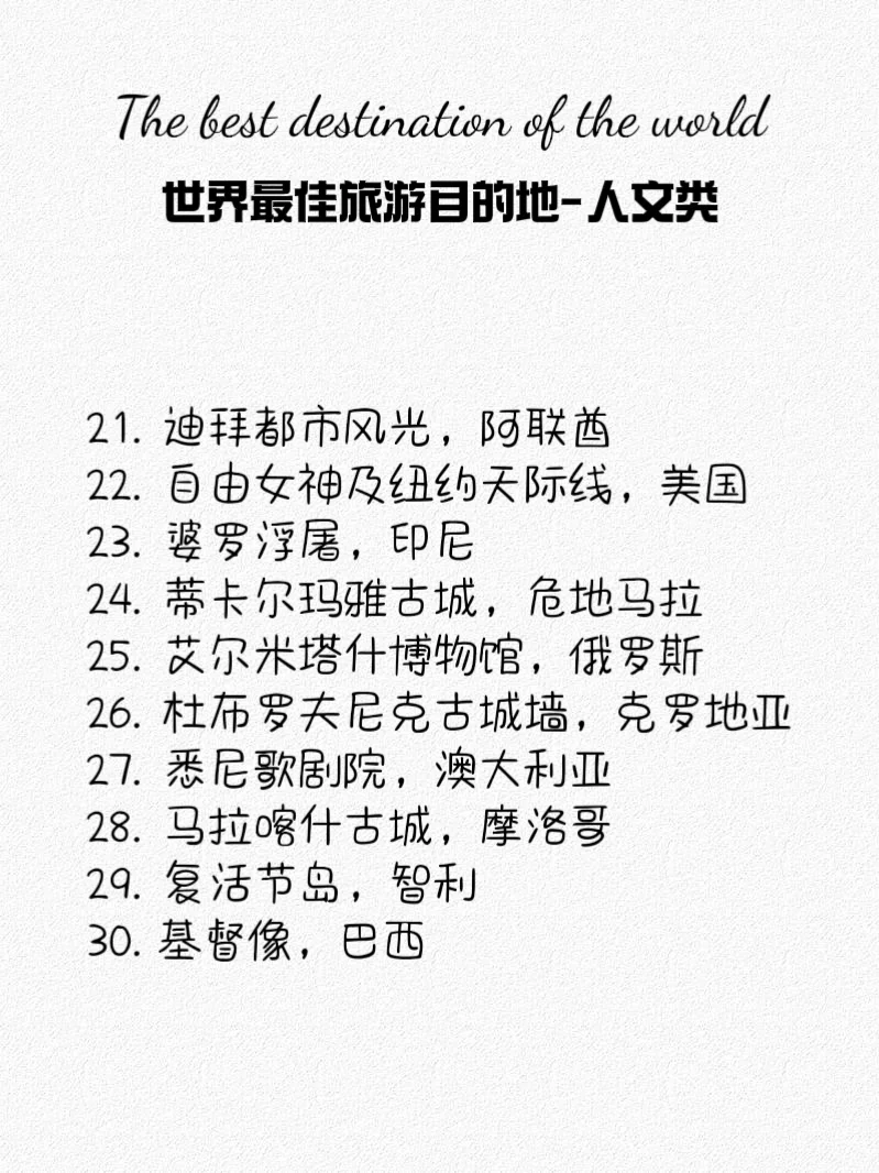 有朋友问我，什么是世界级的风景？