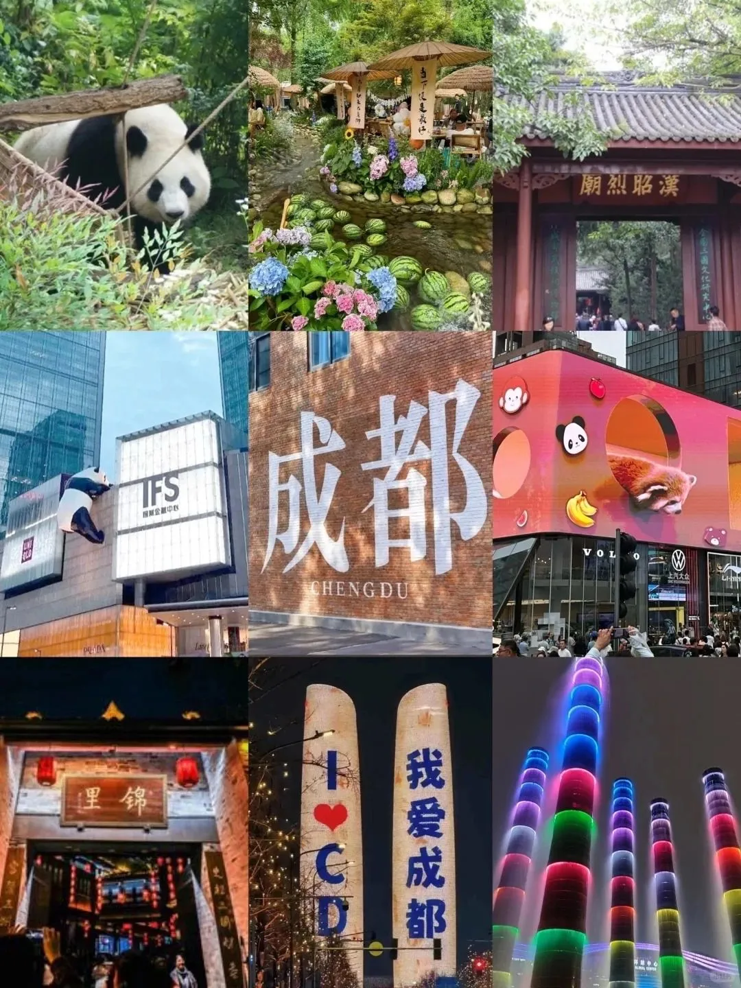 五一成都已回，该踩得坑都踩了....