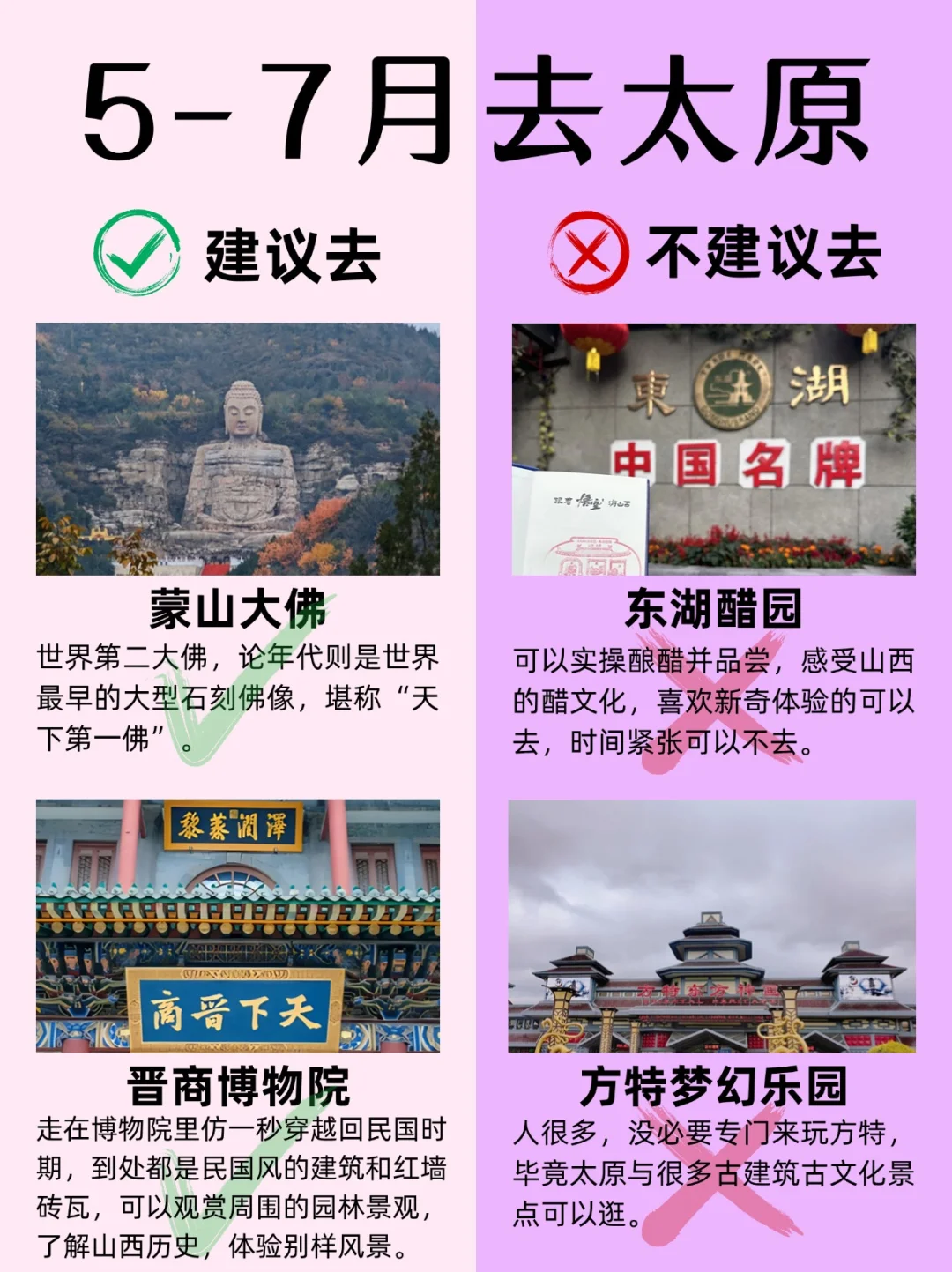 5-7月太原旅游攻略，建议去🆚不建议去