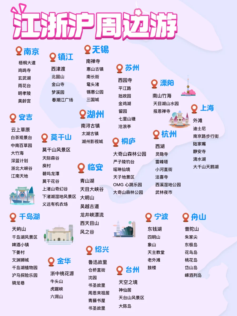 🌿江浙沪周边游｜周末2天治愈计划