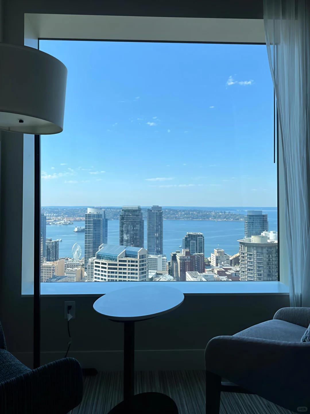 西雅图！对自己选的酒店满意到睡不着😭