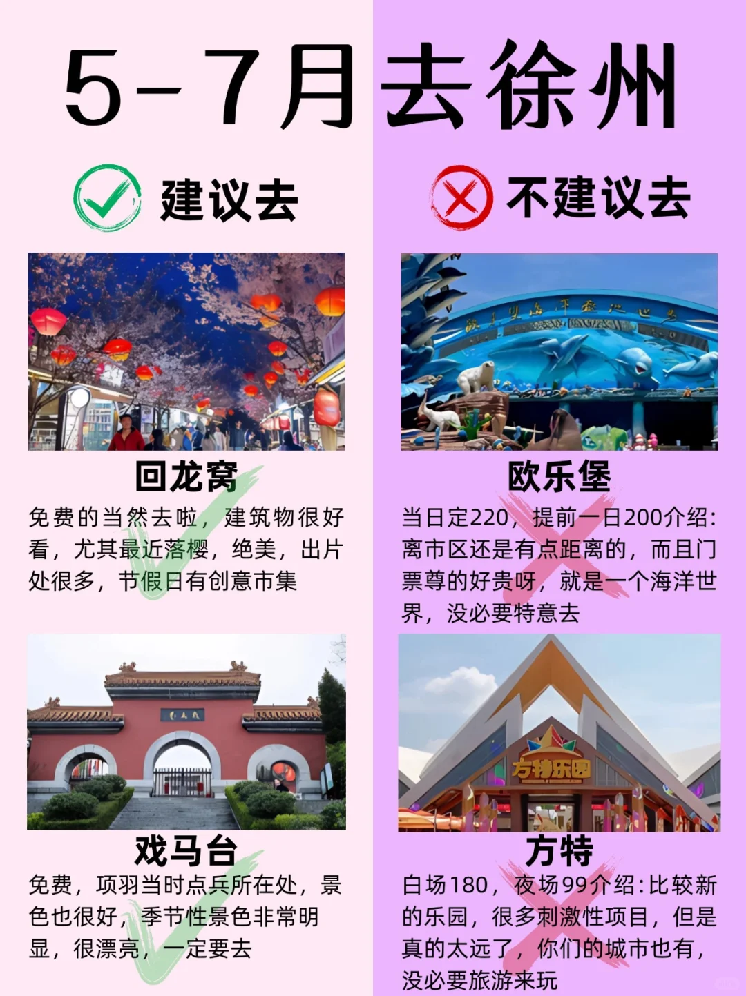 5-7月徐州旅游攻略，建议去🆚不建议去
