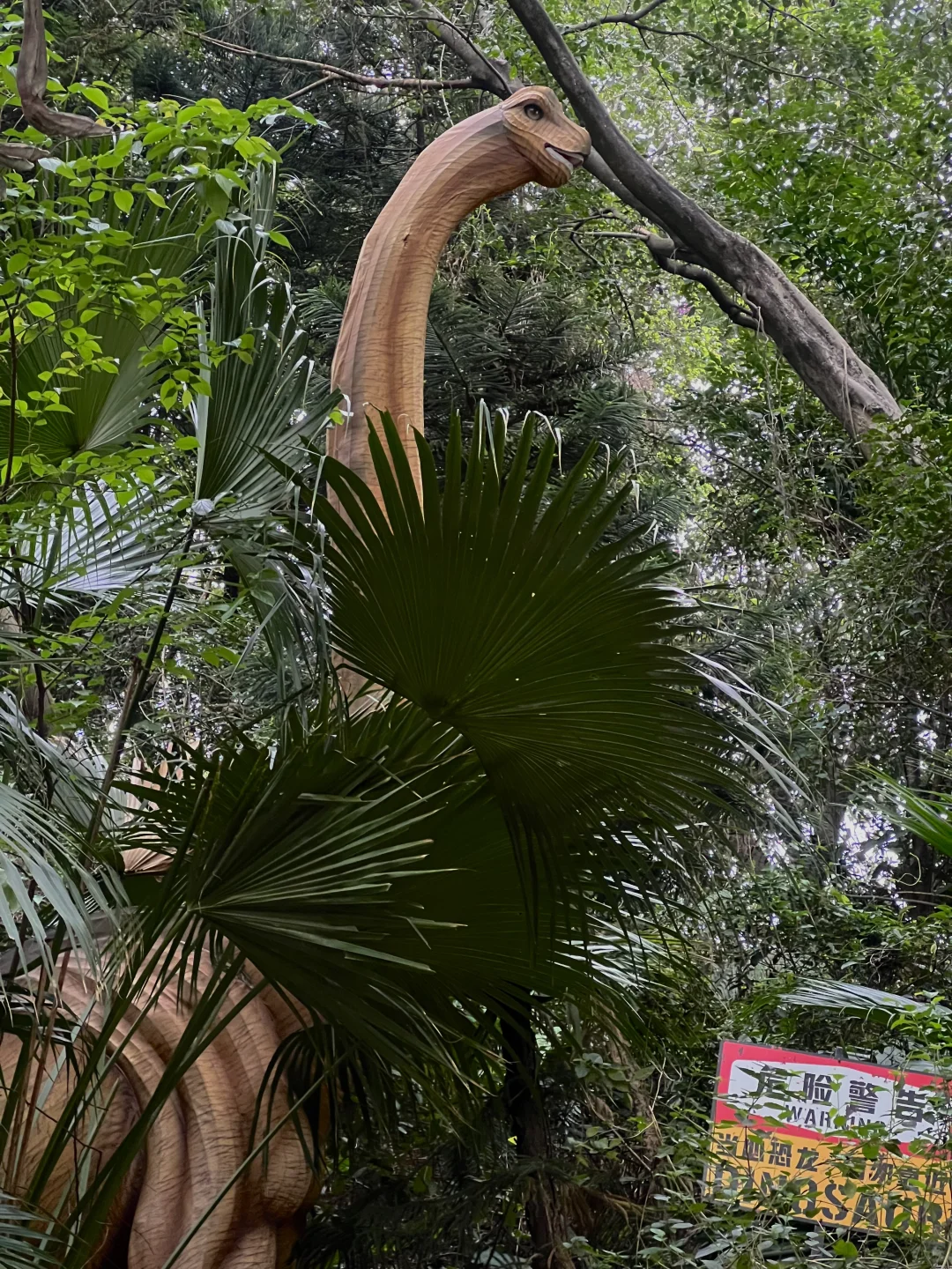 在广州，误入现实版侏罗纪公园！！太酷了！！！