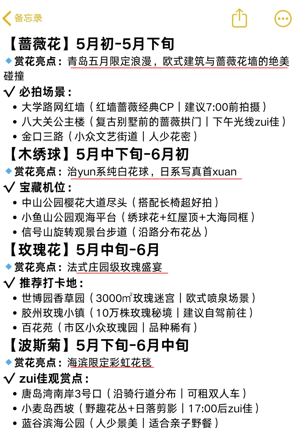 来青岛前 一定要记得带这些东西