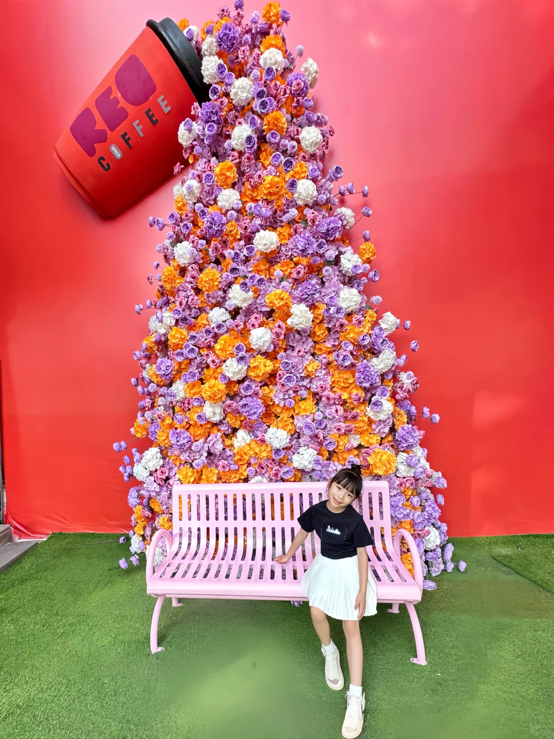 五月的青岛，小孩姐这一身好出片~