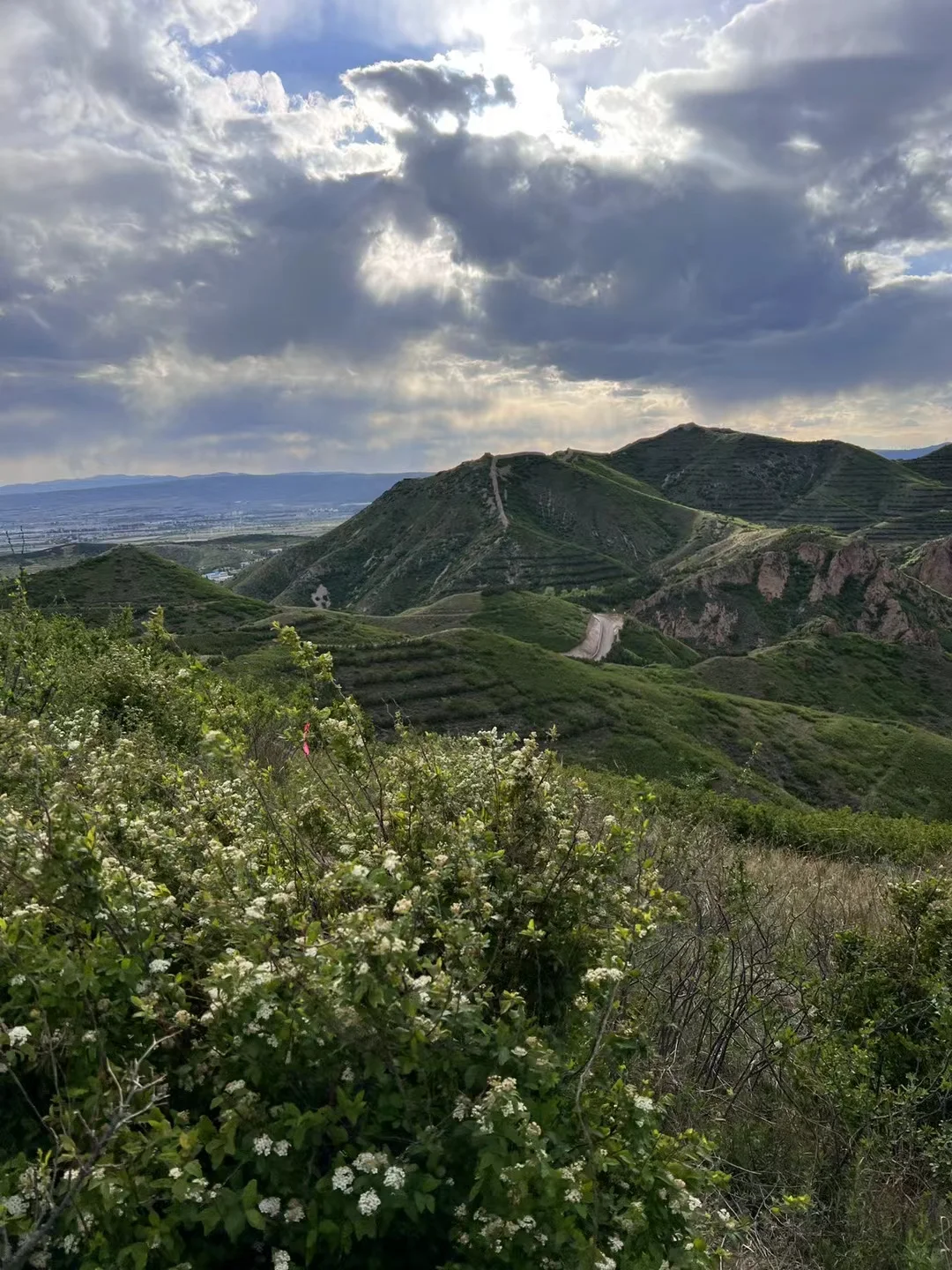 大境门越野赛最美的落日时光