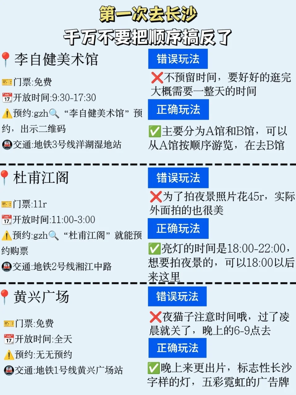 长沙citywalk路线|3天2晚超全攻略