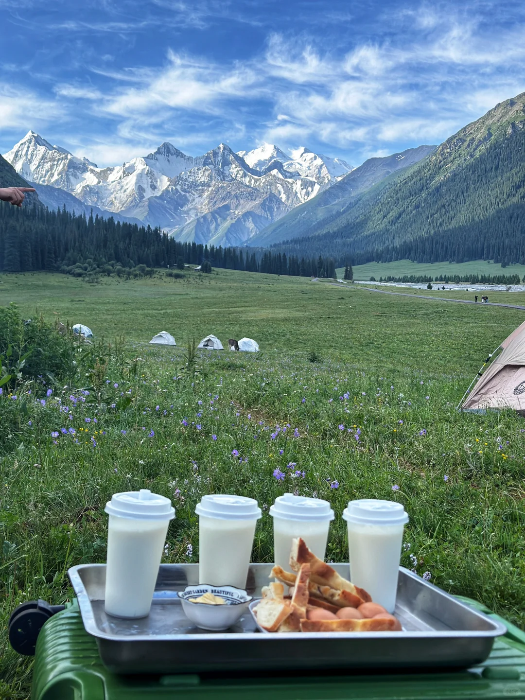 这可能是我吃的最美早餐吧🙊