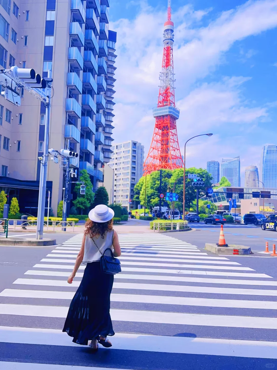 东京塔合影超赞机位，一次搞定不走回头路