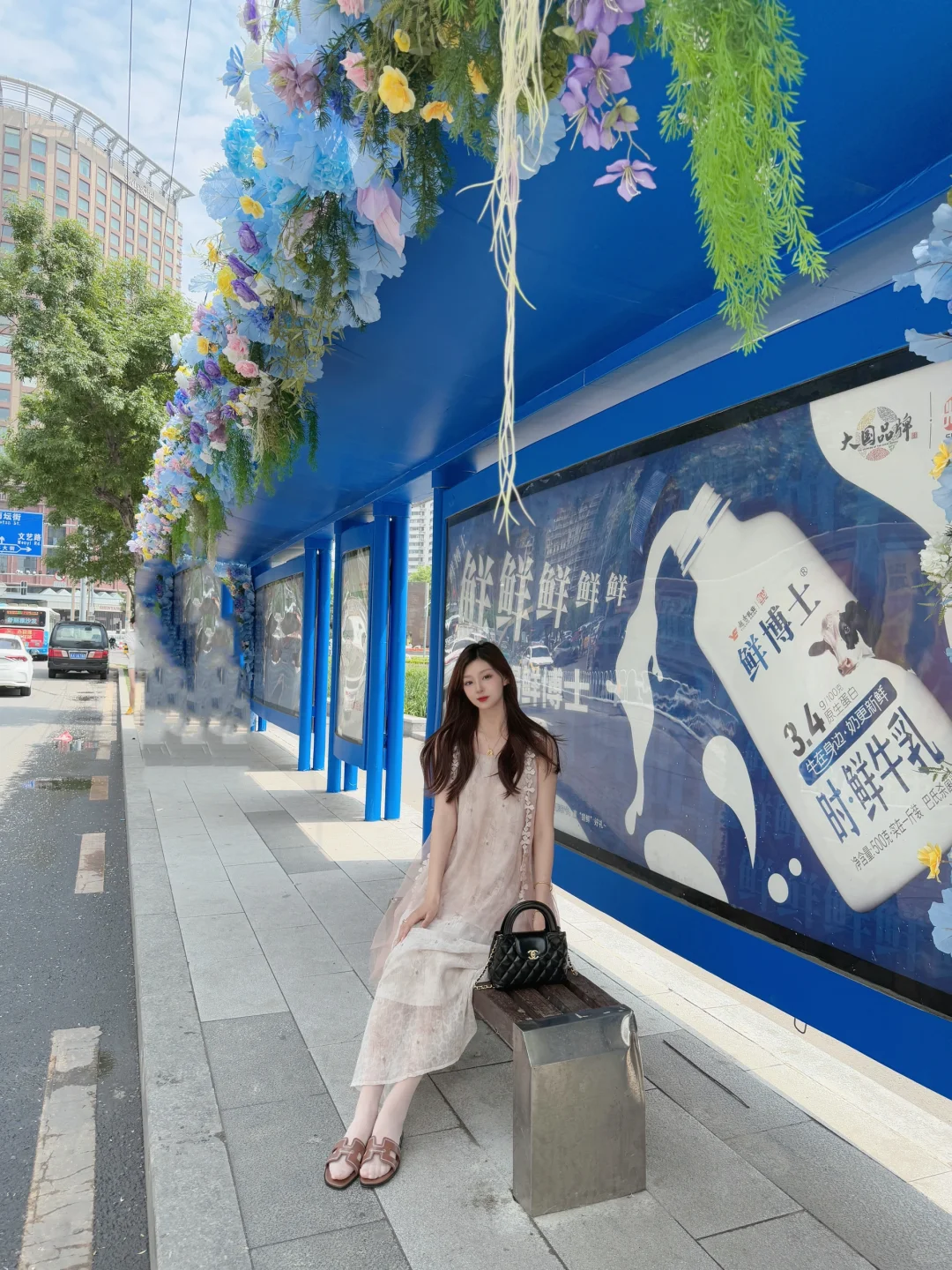 📣沈阳惊现超浪漫公交站！