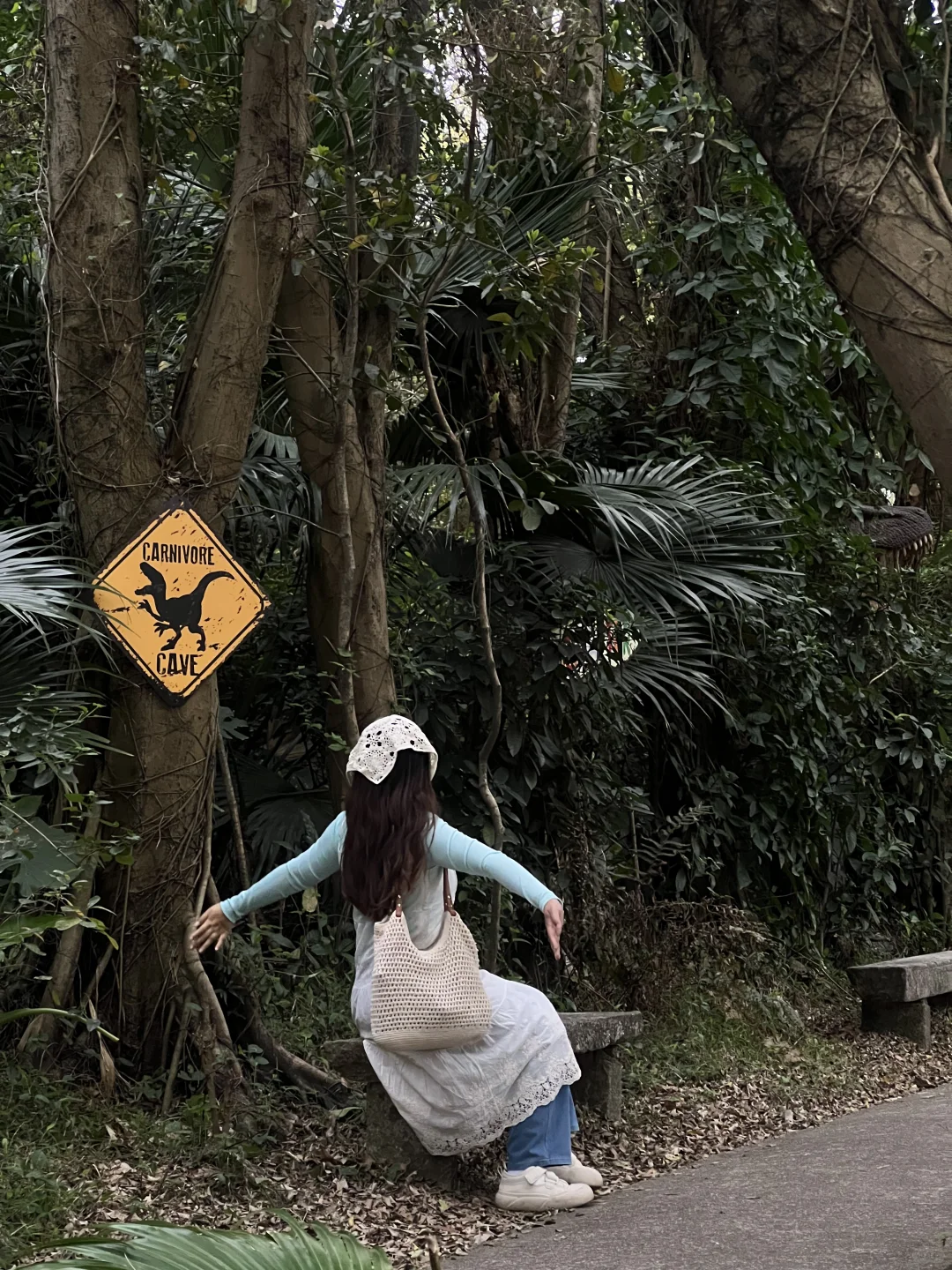 在广州，误入现实版侏罗纪公园！！太酷了！！！