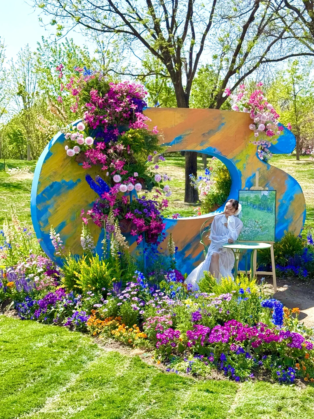 4.15实拍live，北京有自己的莫奈花园‼️