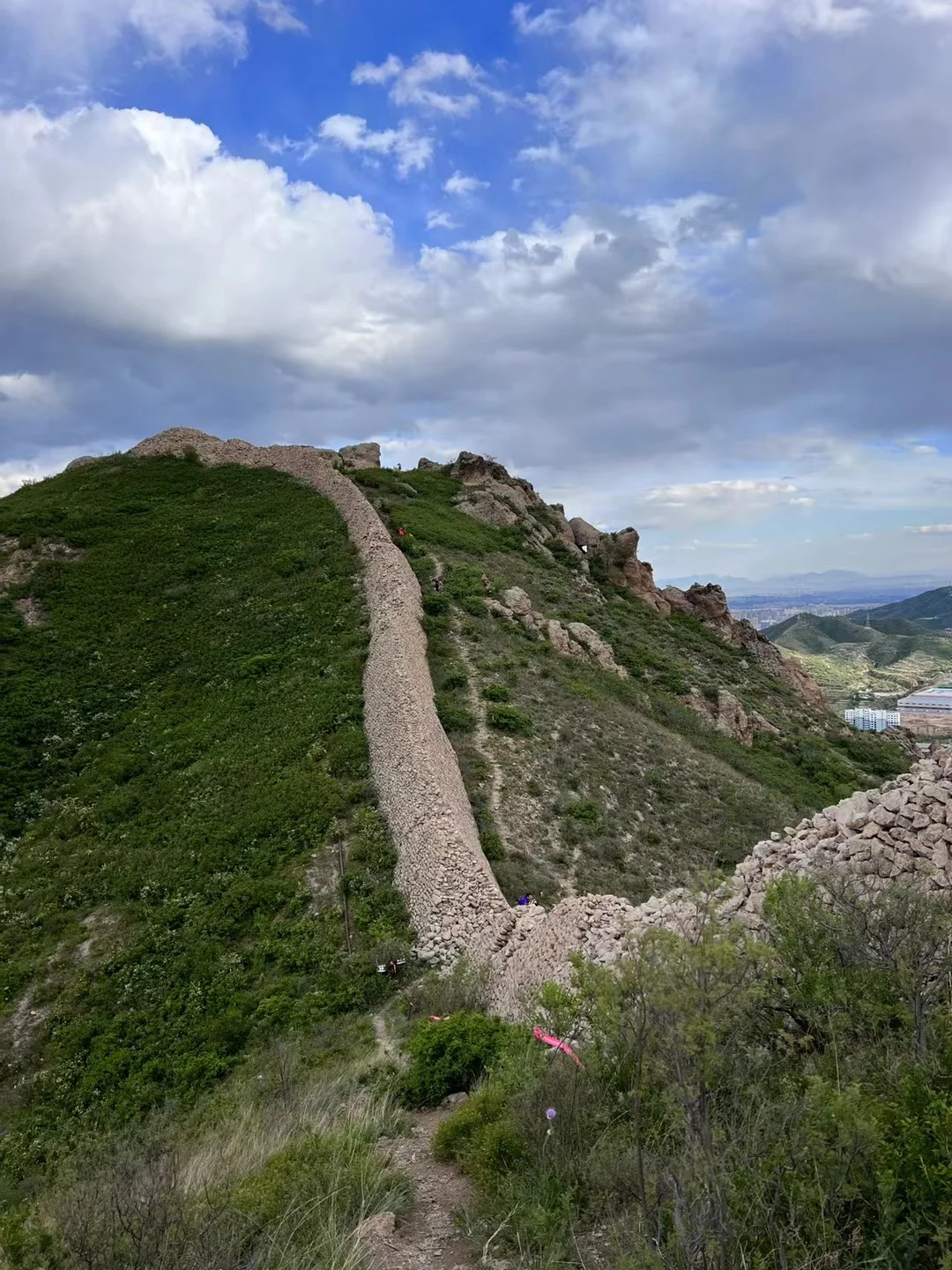 大境门越野赛最美的落日时光