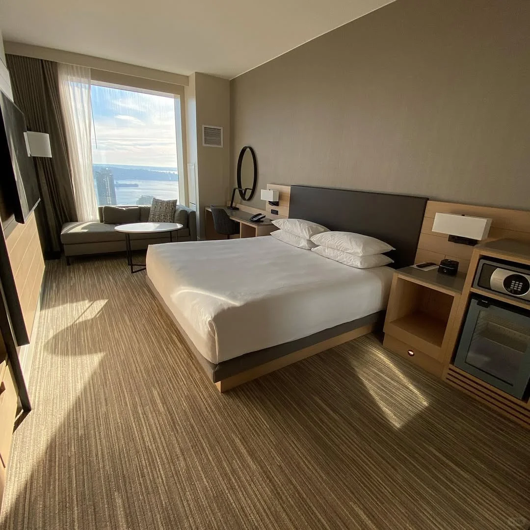 西雅图！对自己选的酒店满意到睡不着😭