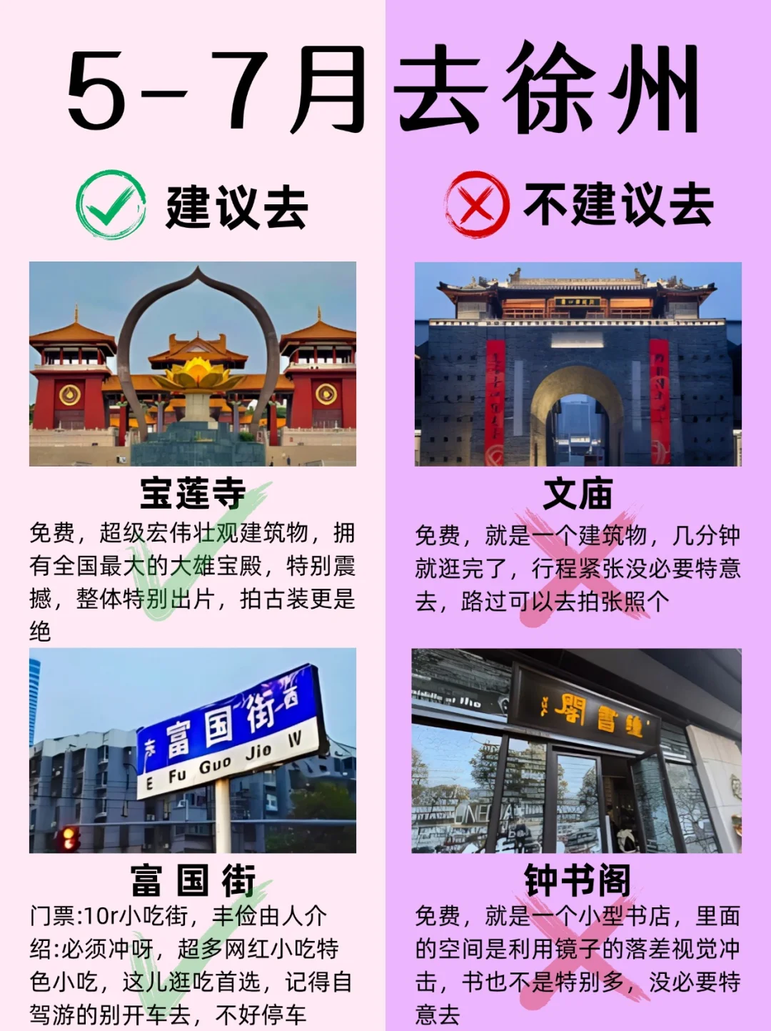 5-7月徐州旅游攻略，建议去🆚不建议去