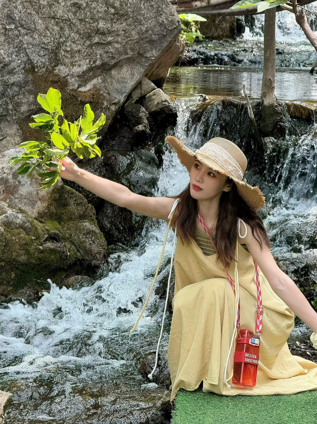 藏不住了‼️发现河南私藏绿野仙踪瀑布秘境🍃