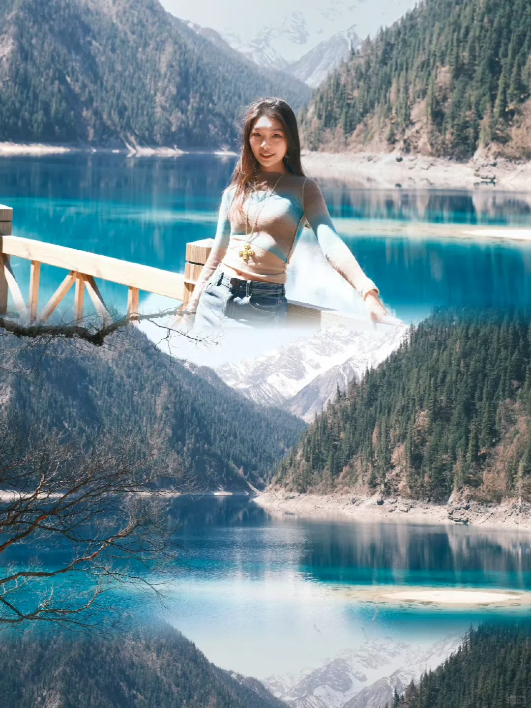 4.19 📍九寨沟 原图直出 简直美得不真实😭