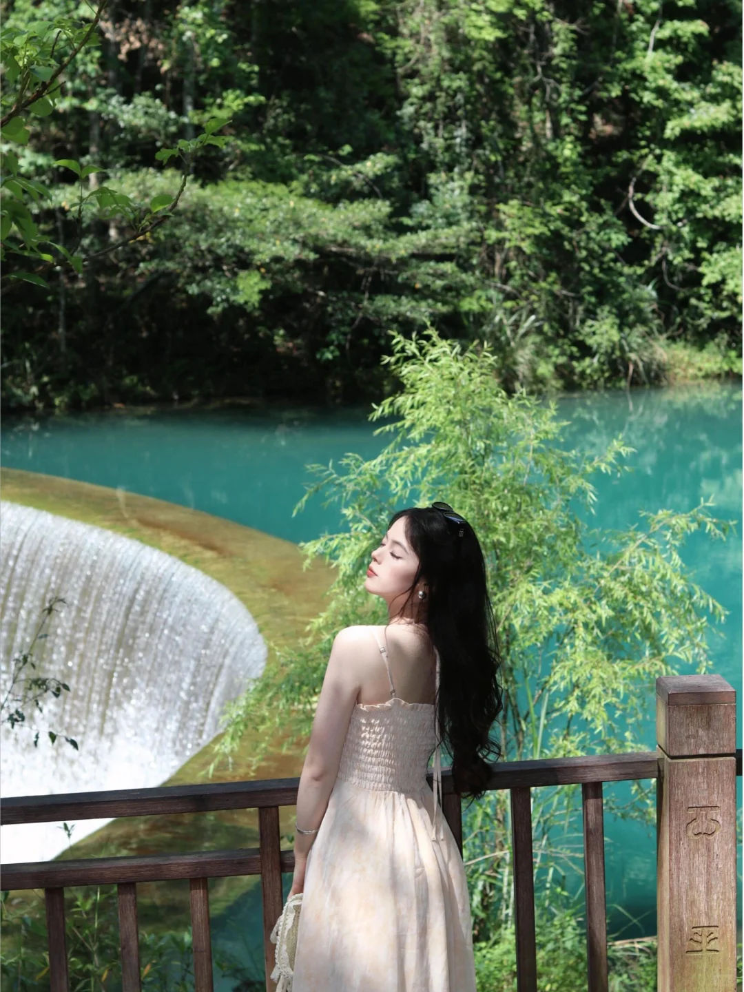 本以为崇左很适合遛娃了，直到去了小七孔！